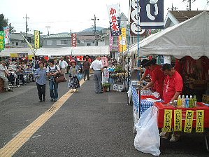 駅前の売店